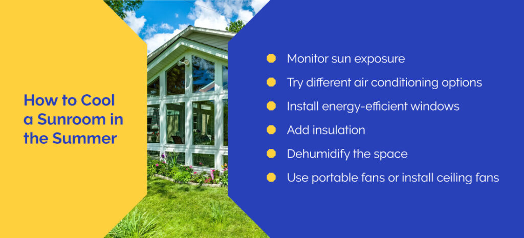 View of Climate Control Tips for Your Sunroom | Evolution Sunrooms